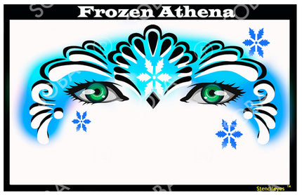 ShowOffs Body Art Athena Masker Schmink Sjabloon