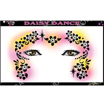 ShowOffs Body Art Daisy Dance Masker Schmink Sjabloon