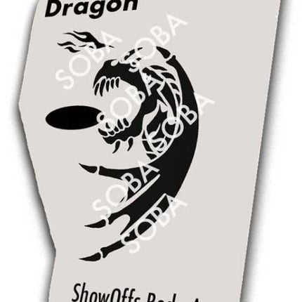 ShowOffs Body Art Draak Eyedesign Schminksjabloon