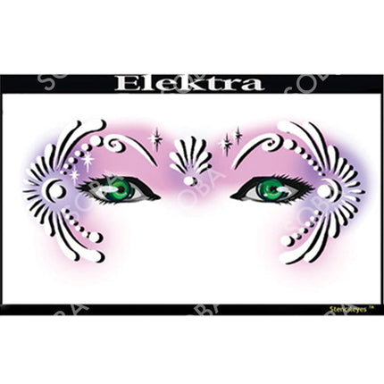 ShowOffs Body Art Elektra Masker Schmink Sjabloon