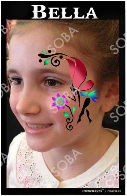 ShowOffs Body Art Elfje Bella Eyedesign Schminksjabloon