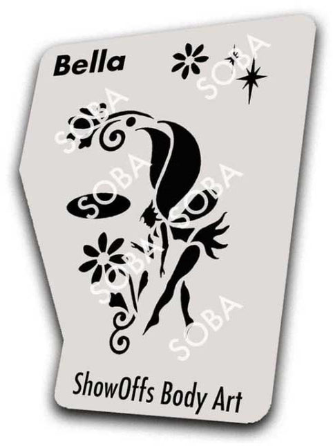 ShowOffs Body Art Elfje Bella Eyedesign Schminksjabloon