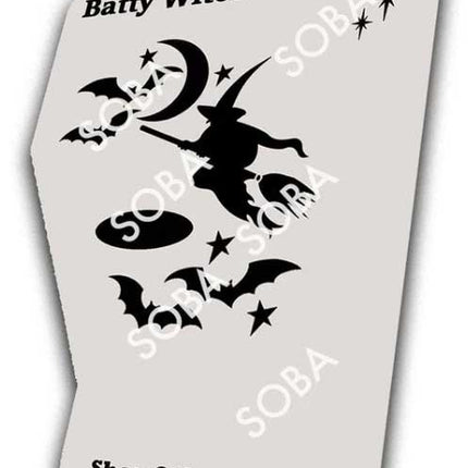 ShowOffs Body Art Heks Eyedesign Schminksjabloon