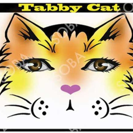 ShowOffs Body Art Kat Masker Schmink Sjabloon