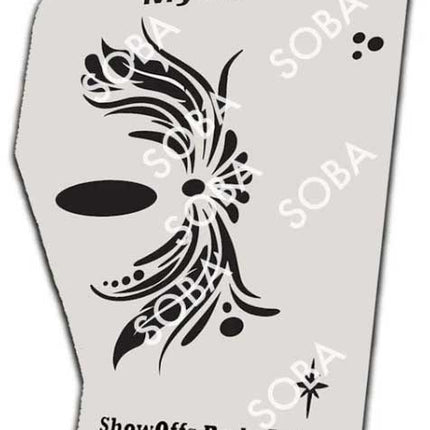 ShowOffs Body Art Mystic Eyedesign Schminksjabloon