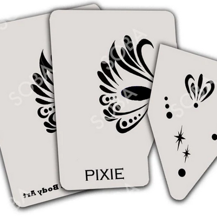 ShowOffs Body Art Pixie Masker Schmink Sjabloon