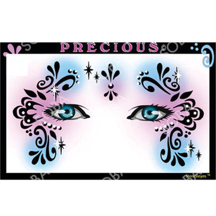 ShowOffs Body Art Precious Masker Schmink Sjabloon
