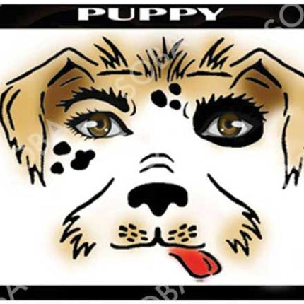 ShowOffs Body Art Puppy Masker Schmink Sjabloon