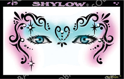 ShowOffs Body Art Shylow Masker Schmink Sjabloon