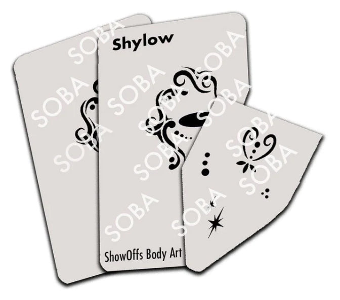 ShowOffs Body Art Shylow Masker Schmink Sjabloon