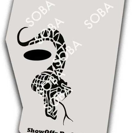 ShowOffs Body Art Slang Eyedesign Schminksjabloon