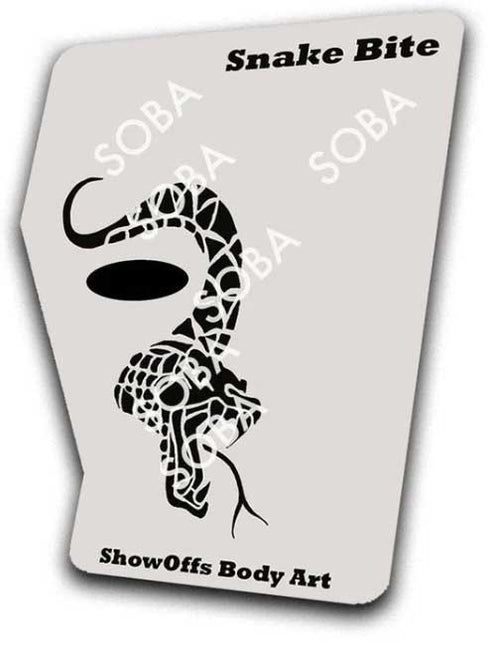 ShowOffs Body Art Slang Eyedesign Schminksjabloon