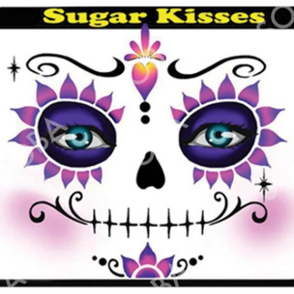 ShowOffs Body Art Sugar Kisses Masker Schmink Sjabloon