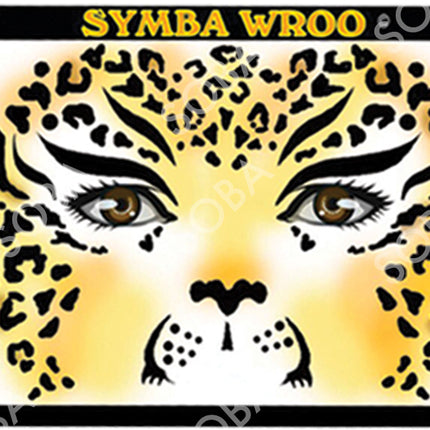 ShowOffs Body Art Symba Wroo Masker Schmink Sjabloon