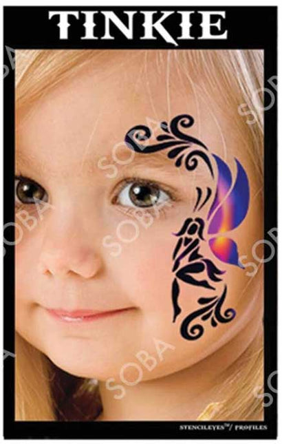 ShowOffs Body Art Tinkie Eyedesign Schminksjabloon