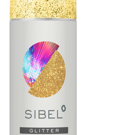 Sibel Sibel Haarspray Glitter Goud 125 ml