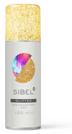 Sibel Sibel Haarspray Glitter Goud 125 ml
