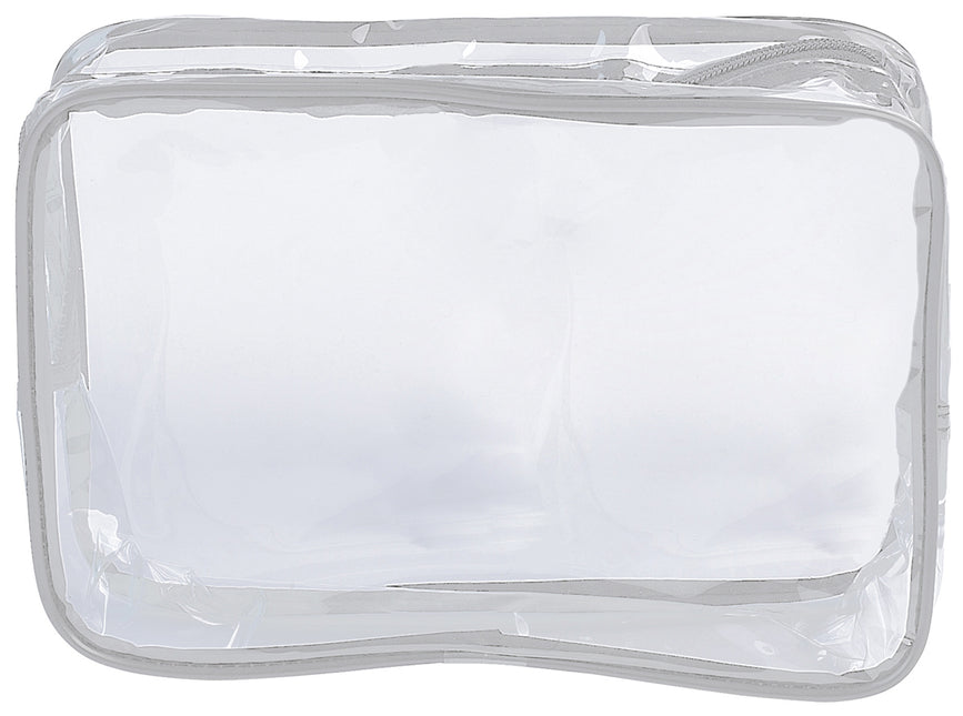 Sibel Toilettas transparant witte rand