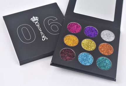 SkinDex SkinDex Pressed Glitter Palette Six