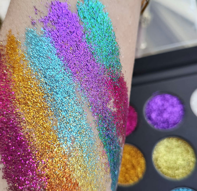 SkinDex SkinDex Pressed Glitter Palette Six