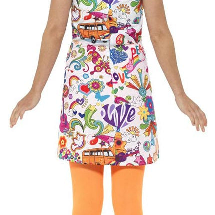 Smiffy's 60s Groovy carnavalskostuum dames