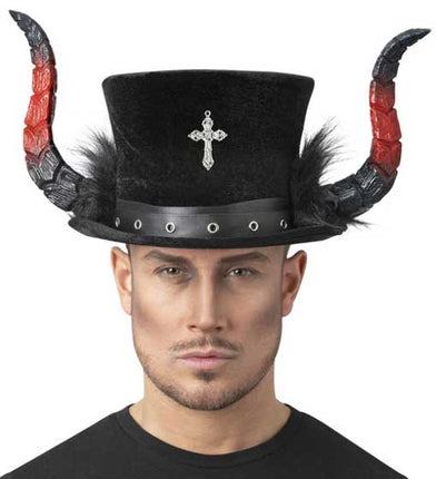 Smiffy's Deluxe Duivel Hoge Hoed