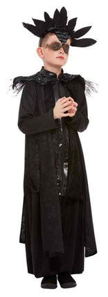 Smiffy's Deluxe Raven Prince Halloween Kids Jongens Kostuum