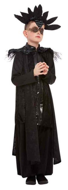 Smiffy's Deluxe Raven Prince Halloween Kids Jongens Kostuum