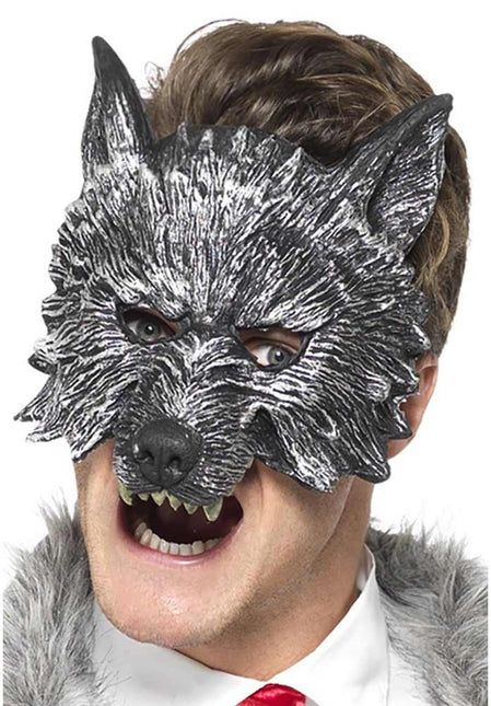 Smiffy's Deluxe Wolf Oog Masker