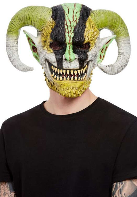 Smiffy's Demon Hoorns Volledig Masker