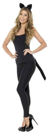 Smiffy's Diadeem Cat Zwart met Staart