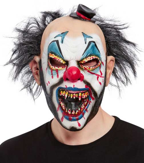 Smiffy's Evil Clown Halloween Masker
