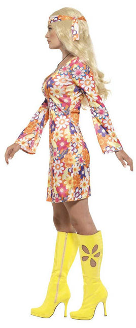 Smiffy's Flower Power dameskostuum