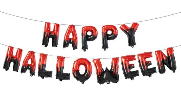 Smiffy's Folie Ballon Slinger Happy Halloween