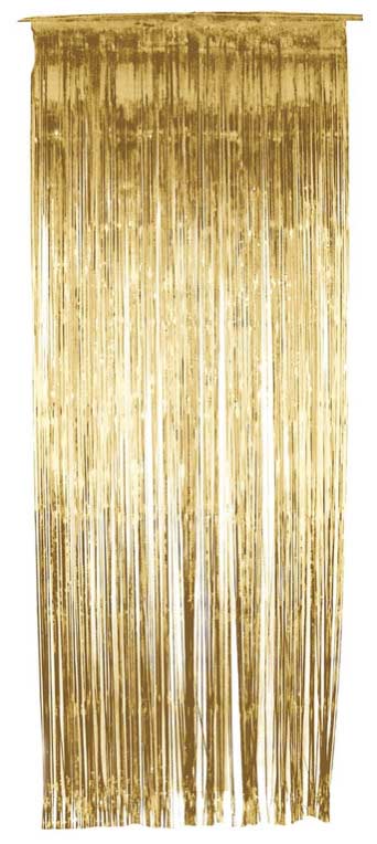 Smiffy's Goud Glanzend Gordijn