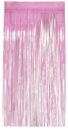 Smiffy's Holographic Folie Gordijn Roze