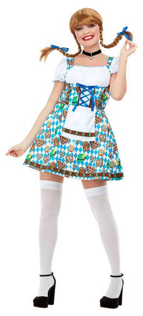 Smiffy's Oktoberfeest Dirndl Biermeisje Jurkje
