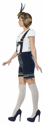 Smiffy's Oktoberfest Deluxe Lederhosen Dameskostuum