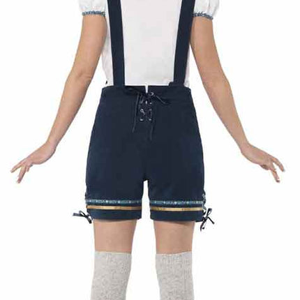 Smiffy's Oktoberfest Deluxe Lederhosen Dameskostuum