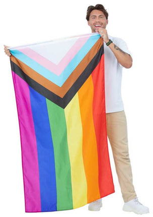 Smiffy's Pride Progress Vlag 150  x 90