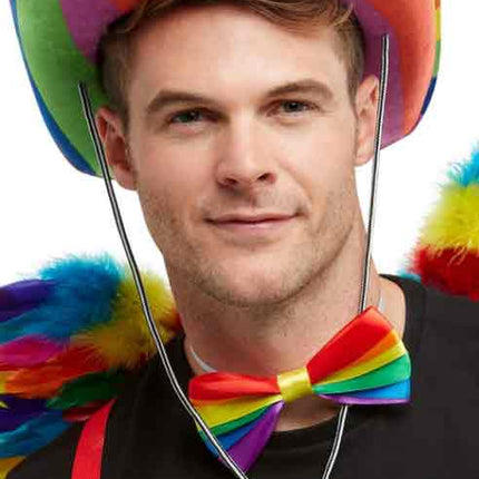 Smiffy's Pride Vlinderstrik Regenboog