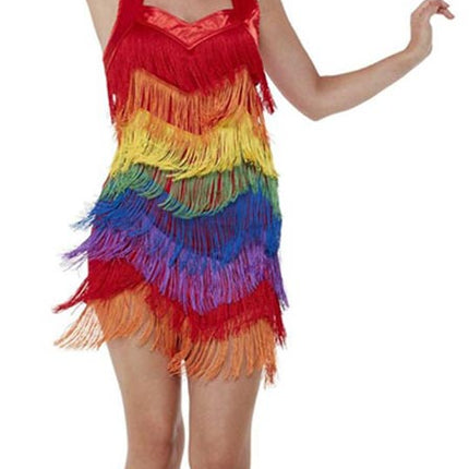 Smiffy's Regenboog Dames Jurk