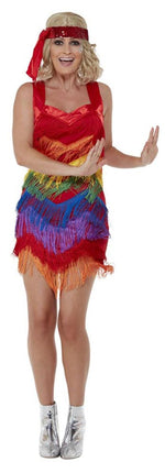 Smiffy's Regenboog Dames Jurk