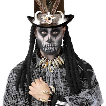 Smiffy's Voodoo Distressed armband en ketting