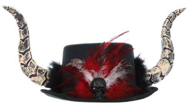 Smiffy's Voodoo Hoorn Hoed