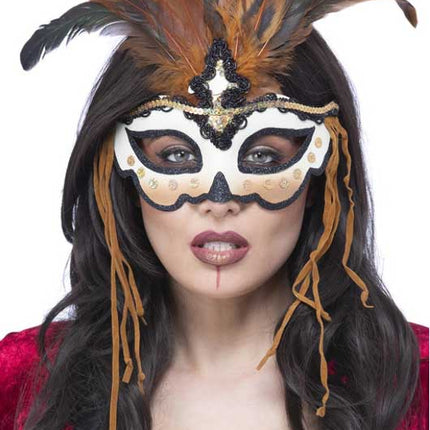 Smiffy's Voodoo Priesteres Oog Masker
