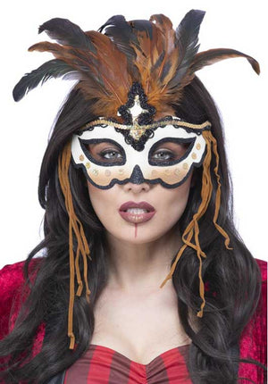 Smiffy's Voodoo Priesteres Oog Masker