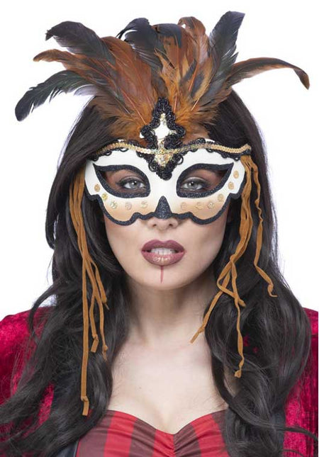 Smiffy's Voodoo Priesteres Oog Masker