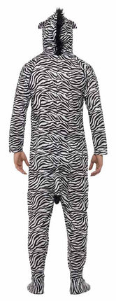 Smiffy's Zebra Carnaval Onesie Unisex