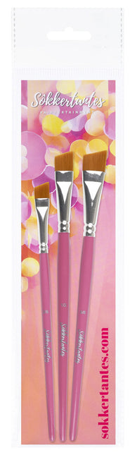 Sôkkertantes Sôkkertantes Angular Sharp Brush Set